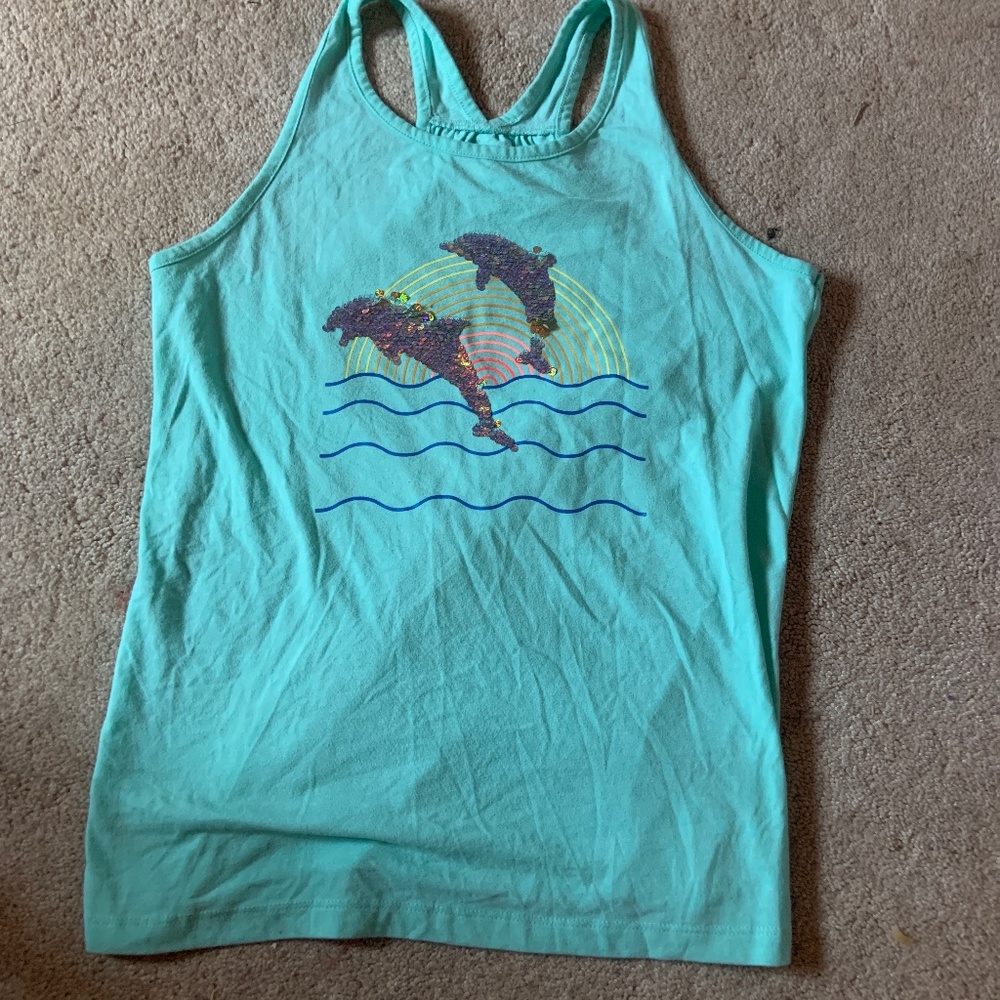 Cute Dolphin Tank Top
